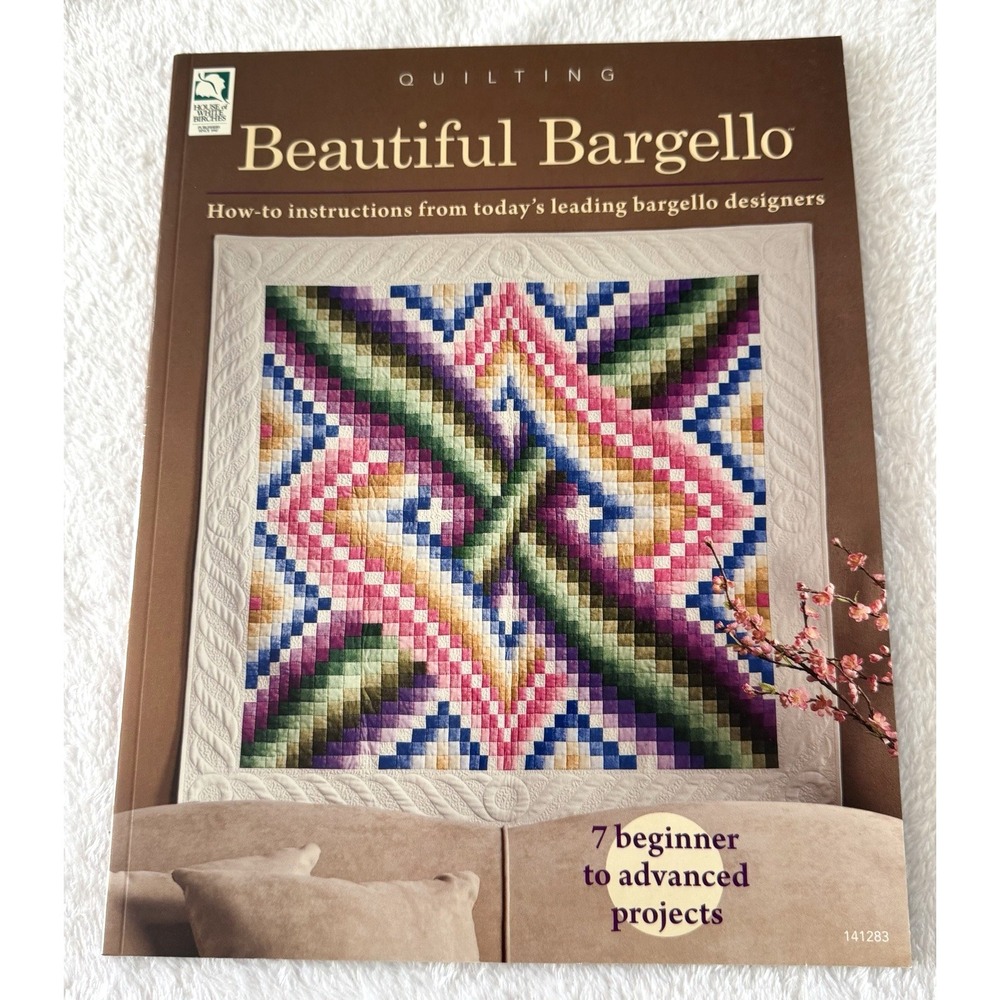 Quilting Beautiful Bargello 141283 7 Beginner to Advance Projects EUC